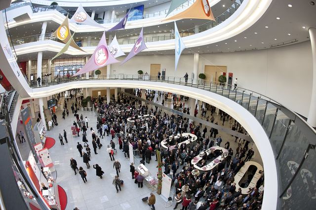 At the Nuremberg International Toy Fair 2011.
